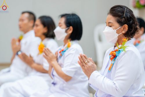 ภาพ No.87081:พิธีทักษิณานุปทานแด่บรรพชนตระกูลผ่องสวัสดิ์ และหมู่ญาติที่ล่วงลับไปแล้ว ณ มหาเจดีย์ทัตตชีโว ศูนย์อบรมเยาวชนกาญจนบุรี วันที่ 31 สิงหาคม พ.ศ. 2566