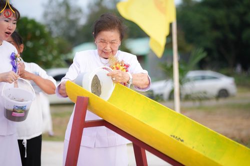 ภาพ No.100601:พิธีทอดกฐินสามัคคี เพื่อสร้างถนนธรรมวิถี ณ ศูนย์อบรมเยาวชนบางปะหัน จ.พระนครศรีอยุธยา วันอาทิตย์ที่ ๒๖ พฤศจิกายน พ.ศ. ๒๕๖๖