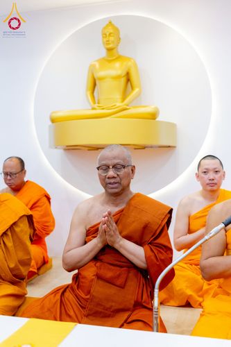 ภาพ No.233268:วันอาทิตย์ที่ 6 กรกฎาคม พ.ศ. 2568 พิธีถวายมหาสังฆทานแด่คณะสงฆ์ทั่วโลกและพิธีตักบาตรเนื่องในวันเข้าพรรษา  ณ วัดพุทธเคปทาวน์ ประเทศแอฟริกาใต้