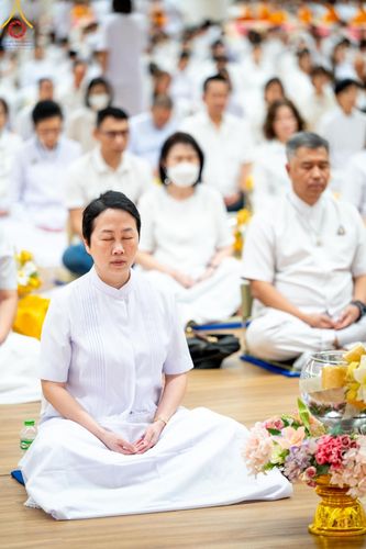 ภาพ No.206875:พิธีถวายโคมมาฆประทีป น้อมถวายเป็นพุทธบูชา แด่คณะพระภิกษุ สามเณร วัดพระธรรมกาย วันอาทิตย์ที่ 9 กุมภาพันธ์ พ.ศ. 2568 ณ ห้องแก้วสารพัดนึก 2 สภาธรรมกายสากล วัดพระธรรมกาย จังหวัดปทุมธานี