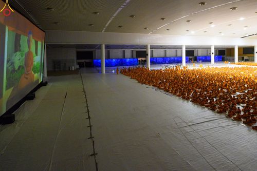 ภาพ No.80644:สามเณรชมนิทรรศการ และสื่อนวัตกรรมพระพุทธศาสนาภาพยนต์ 3 มิติ-จักรวาลนฤมิต ในโครงการบรรพชาสามเณร ฟื้นฟูพระพุทธศาสนาทั่วไทย ประจำปี 2566 ณ วัดพระธรรมกาย จ.ปทุมธานี