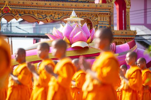 ภาพ No.211348:วันอาทิตย์ที่ 16 มีนาคม พ.ศ. 2568 ธรรมยาตราอัญเชิญพระบรมสารีริกธาตุ รอบเมืองปัตตานี ประดิษฐาน ณ ปทุมเจดีย์ เจดีย์พระพุทธเจ้า 5 พระองค์  ศูนย์อบรมเยาวชนปัตตานี