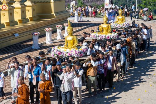 ภาพ No.91939:5 งานมหัคคตกุศล ณ วัดสิริวิเวก แขวงจำปาสัก สปป. ลาว วันที่ 1 พฤศจิกายน พ. ศ. 2566