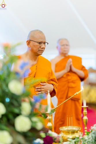 ภาพ No.234140:วันที่ 19 กรกฎาคม พ.ศ. 2568 พิธีเจริญพระพุทธมนต์ ถวายพระพรชัยมงคล แด่พระบาทสมเด็จพระวชิรเกล้าเจ้าอยู่หัว โดยพระราชวชิรศาสนวิเทศ และคณะสงฆ์  , การประชุมสหภาพพระธรรมทูตไทยในทวีปยุโรป (ส.ธ.ย.) เขต 3 สมัยวิสามัญ ครั้งที่ 2/2568  ณ วัดไทยนอร์เวย์