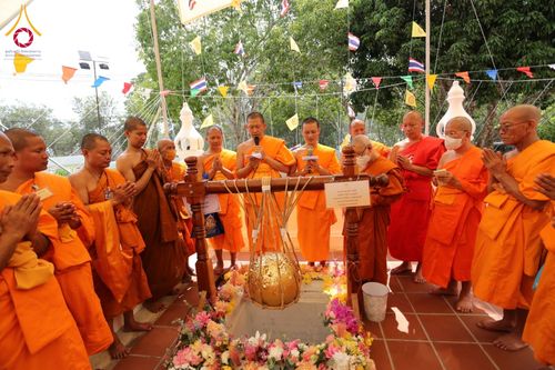 ภาพ No.61569:พิธีตัดลูกนิมิตผูกพัทธสีมา อุโบสถจิตตะอริยศุภกุล วันพฤหัสบดีที่ ๑๘ เมษายน พ.ศ.๒๕๖๗ ณ วัดกิ่วลม ตำบลบ่อหลวง อำเภอฮอด จังหวัดเชียงใหม่