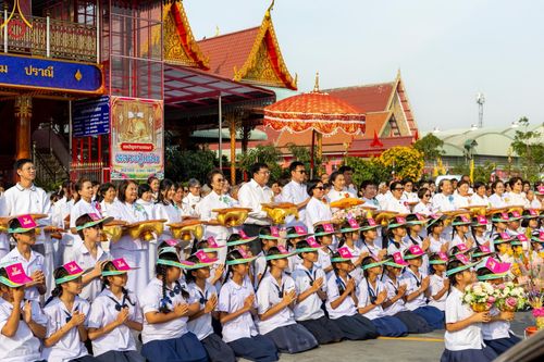 ภาพ No.203499:พิธีทอดผ้าป่าทำนุบำรุงศาสนสถาน ณ วัดตะเคียน ตำบลบางคูเวียง อำเภอบางกรวย จังหวัดนนทบุรี ในโครงการธรรมยาตรา กตัญญูบูชา มหาปูชนียาจารย์ พระมงคลเทพมุนี(สด จนฺทสโร) พระผู้ปราบมาร อนุสรณ์สถาน 7 แห่ง ปีที่ 13 วันที่ 29 มกราคม พ.ศ. 2568