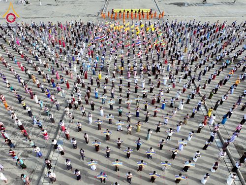 ภาพ No.232786:วันอาทิตย์ที่ 6 กรกฏาคม พ.ศ. 2568 พิธีสวดธัมมจักกัปปวัตตนสูตร เมียนมา ครั้งที่ 8 ณ มหาธรรมกายเจดีย์ วัดพระธรรมกาย