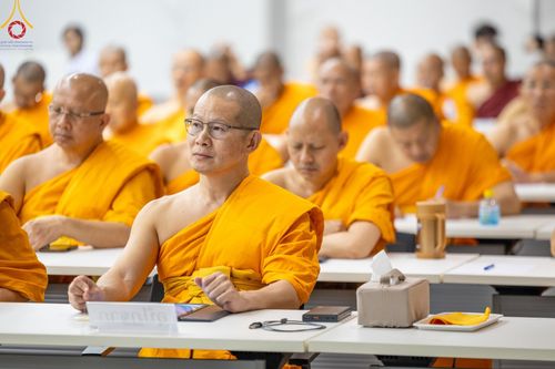 ภาพ No.63408:การสัมมนา World Peace Inner Peace : Lord Buddha 's Social Doctrine to resolve Global Issues ณ อาคาร 100 ปี คุณยายอาจารย์ฯ วัดพระธรรมกาย วันพฤหัสบดี ที่ 25 เมษายน พ.ศ. 2567