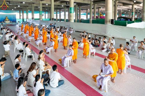 พิธีตัดปอยผมปลงผมนาคธรรมทายาท, พิธีบรรพชาอุปสมบทหมู่ โครงการอุปสมบทหมู่บูชาธรรม 140 ปี พระมงคลเทพมุนี (สด จนฺทสโร) ณ โบสถ์พระไตรปิฏก วัดพระธรรมกาย วันเสาร์ที่ 5 ตุลาคม พ.ศ. 2567