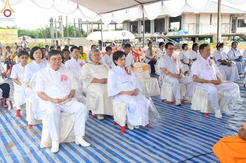 ภาพ No.100418:พิธีทอดกฐินสามัคคี และพิธีเทฐานรากอาคาร สร้างโรงทานหมู่บ้านปฎิบัติธรรม ณ ศูนย์อบรมเยาวชนปัตตานี วันที่ 26 พฤศจิกายน พ.ศ. 2566