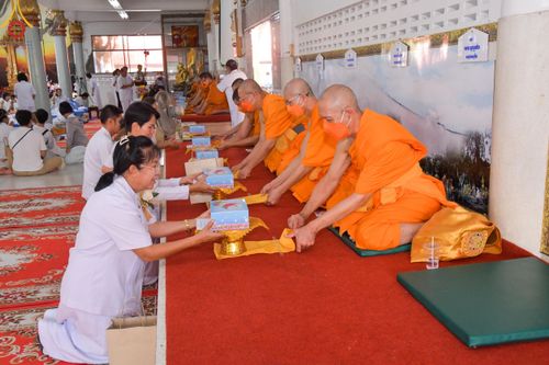 ภาพ No.111098:พิธีทอดผ้าป่าทำนุบำรุงศาสนสถาน ณ วัดไผ่โรงวัว ต.บางตาเถร อ.สองพี่น้อง จ.สุพรรณบุรี วันที่ 13 มกราคม พ.ศ. 2567