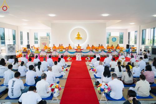 ภาพ No.97649:พิธีทอดกฐินสามัคคี เพื่อถมดินทำถนนและใช้ป้องกันน้ำท่วม ณ ศูนย์ปฏิบัติธรรมจังหวัดนครนายก อ.องครักษ์ จ.นครนายก วันที่ 19 พฤศจิกายน พ.ศ. 2566