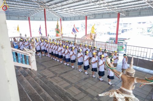 ภาพ No.192115:พิธีทอดผ้าป่าทำนุบำรุงศาสนสถาน ณ วัดนราภิรมย์ ตำบลนราภิรมย์ อำเภอบางเลน จังหวัดนครปฐม ในโครงการธรรมยาตรา กตัญญูบูชา มหาปูชนียาจารย์ พระมงคลเทพมุนี(สด จนฺทสโร) พระผู้ปราบมาร อนุสรณ์สถาน 7 แห่ง ปีที่ 13 วันที่ 9 มกราคม พ.ศ. 2568