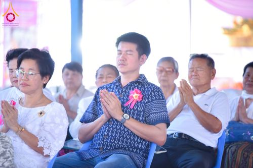 ภาพ No.221080:วันเสาร์ที่ ๒๖ เมษายน พ.ศ. ๒๕๖๘ พิธีทอดผ้าป่าสามัคคี สมทบทุนสร้างหอฉัน ครั้งที่ ๑๑ ณ ศูนย์การศึกษาจอมบึง ต.รางบัว อ.จอมบึง จ.ราชบุรี