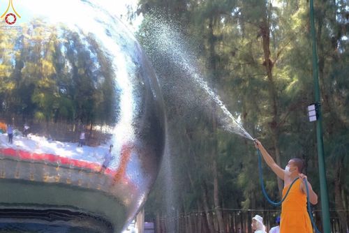 ภาพ No.106944:V.3 ตั้งใจ การเตรียมงาน เก็บงาน การรับบุญของเจ้าหน้าที่หน่วยงานต่างๆ เพื่อโครงการธรรมยาตรา กตัญญูบูชามหาปูชนียาจารย์ พระมงคลเทพมุนี (สด จนฺทสโร) พระผู้ปราบมาร อนุสรณ์สถาน 7 แห่ง ปีที่ 12 ระหว่างวันที่ 2 - 31 มกราคม พ.ศ. 2567