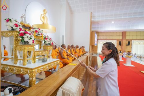 ภาพ No.127875:พิธีทอดผ้าป่า กองทุนเผยแผ่วิชชาธรรมกาย ณ ห้องธรรมศาลา ศูนย์ปฏิบัติธรรมนครราชสีมา วันศุกร์ที่ 1 มีนาคม พ.ศ. 2567