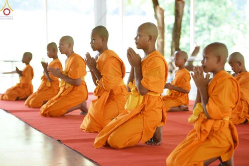 ภาพ No.90974:โครงการบรรพชาสามเณร ศูนย์ปฏิบัติธรรมบุญประสาน จ.นครราชสีมา ระหว่างวันที่ 11 - 31 ตุลาคม พ.ศ. 2566