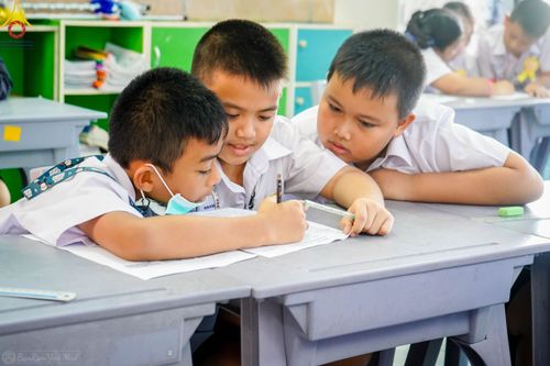 ภาพ No.104784:วันรวมพลังเด็กดี V-star ผู้นำฟื้นฟูศีลธรรมโลก จังหวัดพังงา วันที่ 22 ธันวาคม พ.ศ. 2566 ณ โรงเรียนอนุบาลพังงา