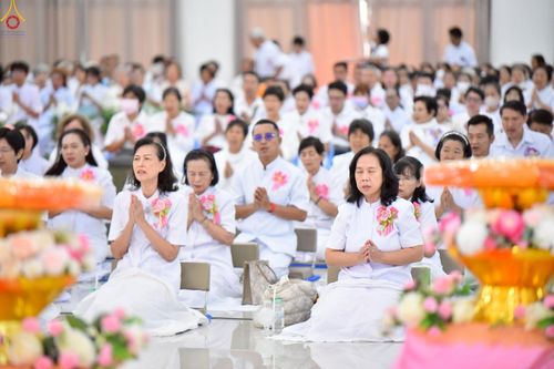 ภาพ No.241286:วันอาทิตย์ที่ 24 สิงหาคม พ.ศ.2568 พิธีปฐมผ้าป่าสถาปนาองค์พระเจดีย์เพื่อสร้างสันติภาพโลก พิธีไถ่ชีวิตโค สร้างมหากุศลด้วยการให้ชีวิตสัตว์เป็นทาน ณ ศูนย์ปฏิบัติธรรมสระบุรี อ.พระพุทธบาท จ.สระบุรี