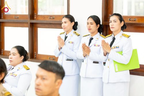 ภาพ No.227067:วันอังคารที่ 3 มิถุนายน พ.ศ. 2568 นายอำเภอคลองหลวง นำพสกนิกรรวมใจภักดิ์ สมเด็จพระนางเจ้าฯ พระบรมราชินี เนื่องในโอกาสวันเฉลิมพระชนมพรรษา ณ อาคารปลูกศรัทธา 2 วัดพระธรรมกาย อ.คลองหลวง จ.ปทุมธานี