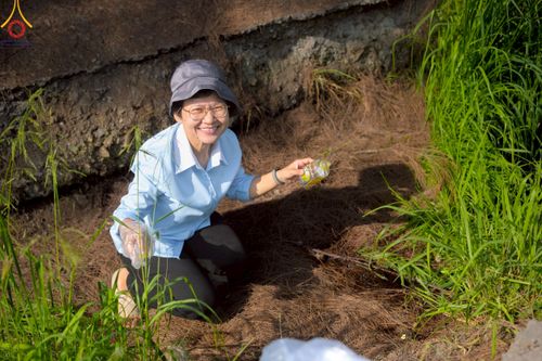 ภาพ No.220449:วันที่ 23-25 เมษายน พ.ศ. 2568 เจ้าหน้าที่และสาธุชนช่วยกัน รับบุญเก็บงานวันคุ้มครองโลก ณ วัดพระธรรมกาย