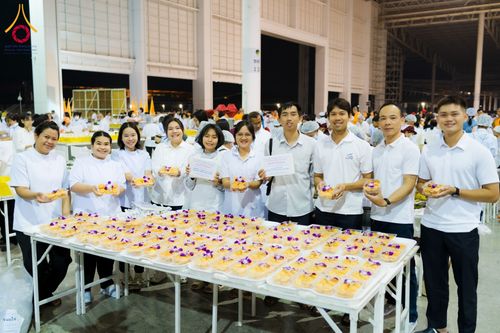 ภาพ No.121548:พิธีถวายภัตตาหารเป็นสังฆทาน แด่คณะพระธรรมยาตรา ปีที่ 12 วันที่ 31 มกราคม พ.ศ. 2567 ณ สภาธรรมกายสากล วัดพระธรรมกาย