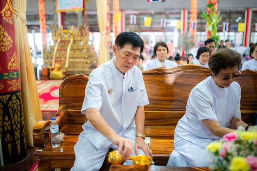 ภาพ No.164553:พิธีทอดกฐิน ณ วัดเทพมงคล อ.บางซ้าย จ.พระนครศรีอยุธยา ในโครงการกฐินสามัคคีทั่วไทย 30,000 วัด บูชาธรรม 80 ปี หลวงพ่อธัมมชโย โดยคณะศิษยานุศิษย์วัดพระธรรมกาย วันที่ 20 ตุลาคม พ.ศ. 2567
