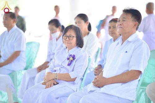 ภาพ No.216634:วันเสาร์ที่ 5 เมษายน พ.ศ. 2568 พิธีทอดผ้าป่าสามัคคีสร้างกุฎิสงฆ์ ณ ธุดงคสถานอำนาจเจริญ