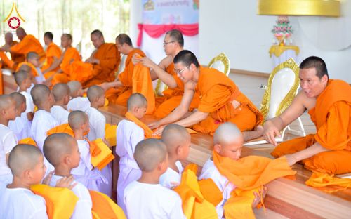 ภาพ No.216819:วันเสาร์ที่ 5 เมษายน พ.ศ. 2568 พิธีบรรพชาสามเณรฟื้นฟูพระพุทธศาสนาทั่วไทย ณ ธุดงคสถานอำนาจเจริญ จ.อำนาจเจริญ