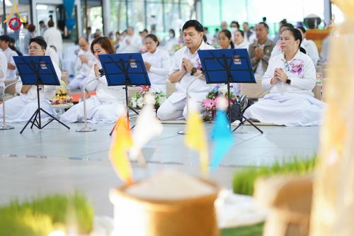 ภาพ No.198482:งานบุญล้านนา พิธีถวายสังฆทาน ตานข้าวใหม่,  พิธีทอดผ้าป่าบำรุงธุดงคสถานล้านนา,  พิธีถวายเครื่องเสียง เพื่อใช้ในงานพระพุทธศาสนา,  พิธีถวายรัตนบุปผา บูชาพระรัตนตรัย,  พิธีถวายภัตตาหารเป็นสังฆทาน วันอาทิตย์ที่ 19 มกราคม พุทธศักราช 2568  ณ ธุดงคสถานล้านนา