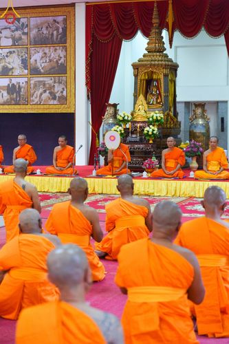 ภาพ No.102056:พิธีบรรพชาและอุปสมบทหมู่ธรรมทายาท ในโครงการอุปสมบทหมู่ รุ่นบูชาธรรมมหาปูชนียาจารย์ ณ วัดพระพุทธบาทราชวรมหาวิหาร และวัดนิคมวาสี อ.พระพุทธบาท จ.สระบุรี วันเสาร์ที่ 9 ธันวาคม พ.ศ. 2566