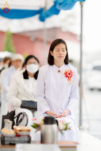 ภาพ No.220868:วันที่ 13 เมษายน พ.ศ. 2568 พิธีโปรยรัตนชาติปฐมเริ่มสถาปนาเจดีย์ และ พิธีเปิดหมู่บ้านปฏิบัติธรรม เพื่อการบรรลุธรรม ณ วัดป่าธรรมกายนานาชาติโทชิหงิ  ประเทศญี่ปุ่น