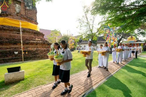 ภาพ No.203363:พิธีทอดผ้าป่าทำนุบำรุงศาสนสถาน ณ วัดปรางค์หลวง ตำบลบางม่วง อำเภอบางใหญ่ จังหวัดนนทบุรี ในโครงการธรรมยาตรา กตัญญูบูชา มหาปูชนียาจารย์ พระมงคลเทพมุนี(สด จนฺทสโร) พระผู้ปราบมาร อนุสรณ์สถาน 7 แห่ง ปีที่ 13 วันที่ 29 มกราคม พ.ศ. 2568