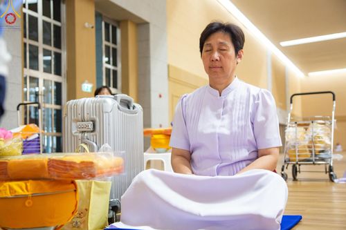 ภาพ No.212704:วันอาทิตย์ที่ 23 มีนาคม พ.ศ. 2568 พิธีร่วมบุญโครงการบรรพชาสามเณร 5,000 รูป ณ ห้องแก้วสารพัดนึก 2 วัดพระธรรมกาย