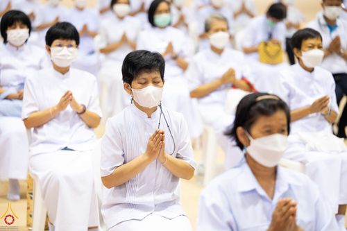 ภาพ No.84311:พิธีเจริญพระพุทธมนต์ ปฏิบัติธรรม เจริญสมาธิภาวนา เพื่อถวายพระพรชัยมงคล และถวายพระราชกุศลแด่พระบาทสมเด็จพระปรเมนทรรามาธิบดีศรีสินทรมหาวชิราลงกรณ พระวชิรเกล้าเจ้าอยู่หัว เนื่องในวันเฉลิมพระชนมพรรษา วันที่ 28 กรกฎาคม พ.ศ. 2566