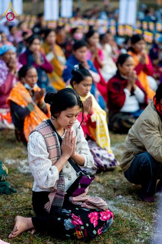 ภาพ No.131167:Photo Story ปฐมบรรพชาชาวพุทธมาร์มา Episode 4/5 วันที่ 13 กุมภาพันธ์พ.ศ. 2567 ณ วัดธัมจักร อรัญกุฏิ บังกลาเทศ