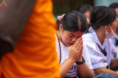 ภาพ No.128391:พิธีอัญเชิญพระบรมสารีริกธาตุ " ใจกลางเมืองนครหาดใหญ่ " เพื่อประดิษฐาน ณ มหารัตนเจดีย์สิริปทุมสวรรค์ (เจดีย์อริยพุทธะ 5 พระองค์) ศูนย์ปฏิบัติธรรมภาคใต้ อ.บางกล่ำ จ.สงขลา  วันที่ 9 มีนาคม พ.ศ.2567 (ชุดที่ 1)