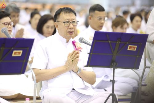 ภาพ No.240886:วันพุธที่ 27 สิงหาคม พ.ศ. 2568 พิธีทอดผ้าป่าเพื่อสร้างอาคาร  82 ปี หลวงพ่อธัมมชโย สมทบกฐินวัดพระธรรมกาย และกฐิน 30,000 วัดทั่วประเทศ ครั้งที่ 1