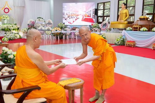 ภาพ No.314505:วันศุกร์ที่ 20 มีนาคม พ.ศ. 2569 พิธีบำเพ็ญกุศล คุณพ่อณรงค์ จินตมากุล โยมบิดา พระครูปลัดรัตนวีรวัฒน์ (รังสฤษดิ์ อิทฺธิจินตโก) ที่ปรึกษาเจ้าคณะจังหวัดปทุมธานี เจ้าอาวาสวัดพระธรรมกาย  ณ ห้องปลูกศรัทธา 2 วัดพระธรรมกาย ปทุมธานี