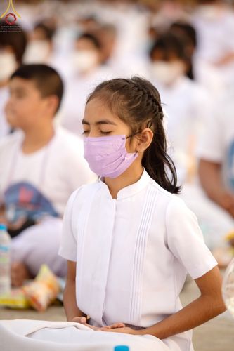 ภาพ No.75219:พิธีจุดประทีปถวายเป็นพุทธบูชา และบูชาธรรมมหาปูชนียาจารย์ ในโครงการธรรมยาตรากตัญญูบูชา มหาปูชนียาจารย์ พระมงคลเทพมุนี(สด จนฺทสโร) พระผู้ปราบมาร ปีที่ 11 ณ อนุสรณ์สถานลำดับที่ 7 สถานที่ขยายวิชชาธรรมกาย วัดพระธรรมกาย จ.ปทุมธานี วันที่ 31 มกราคม พ.ศ. 2566