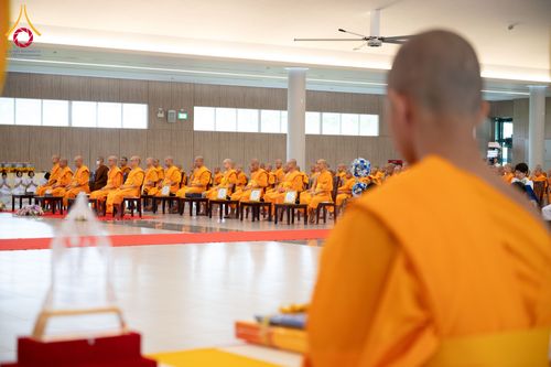 ภาพ No.346725:วันพฤหัสบดี 27 สิงหาคม พ.ศ.2569 พิธีมอบรางวัลแก่สามเณรทรงพระปาฏิโมกข์ปีที่ 4/2569