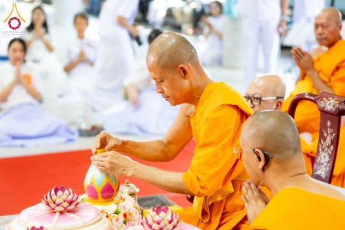 ภาพ No.315663:วันอาทิตย์ ที่ 22 มีนาคม พ.ศ. 2569 พิธีทอดผ้าป่าฉลองพระประธาน พิธีประดิษฐานพระบรมสารีริกธาตุในองค์พระประธาน พิธีจารึกชื่อบรรจุในแผ่นฌาน ณ ศูนย์ปฏิบัติธรรมสมุทรปราการ (บางบ่อ)