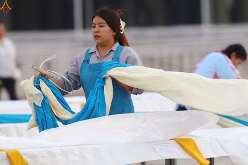 ภาพ No.320219:วันที่ 3-7 เมษายน พ.ศ.2569 การเตรียมงาน ณ ลานธรรม เพื่องานถวายมหาสังฆทาน 40,000 กว่าวัดทั่วประเทศ วันคุ้มครองโลก 22 เมษายน พ.ศ.2569 วัดพระธรรมกาย