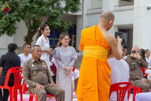 ภาพ No.349360:วันจันทร์ที่ 14 กันยายน พ.ศ.2569  พิธีตัดปอยผมนักเรียนนายสิบธรรมทายาท  "โครงการบรรพชาและพัฒนาศีลธรรม นักเรียนนายสิบตำรวจรุ่นที่ 16“  ณ ศูนย์ฝึกอบรมตำรวจภูธร ภาค 1  จ.สระบุรี