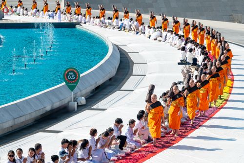 ภาพ No.279553:วันที่ 2 มกราคม พ.ศ.2569 พิธีต้อนรับพระธรรมยาตรา ครั้งที่ 1 ณ วัดพระธรรมกาย (วิหารหลวงปู่ - พระมหาธรรมกายเจดีย์)