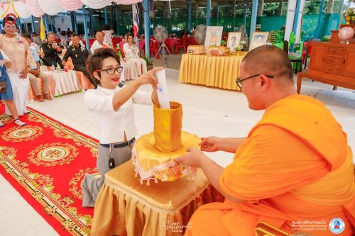 ภาพ No.161137:พิธีถวายมหาสังฆทาน 31 วัด , พิธีบุพเปตพลี , พิธีไถ่ชีวิตโค และ ปล่อยพันธ์ุปลาจำนวน 50,000 ชีวิต ณ ศูนย์การศึกษาจอมบึง ต.รางบัว อ.จอมบึง จ.ราชบุรี วันที่ 28 กันยายน พ.ศ. 2567