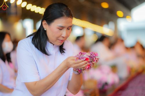 ภาพ No.120091:พิธีต้อนรับพระธรรมยาตรา ในโครงการธรรมยาตรา กตัญญูบูชา มหาปูชนียาจารย์ พระมงคลเทพมุนี(สด จนฺทสโร) พระผู้ปราบมาร อนุสรณ์สถาน 7 แห่ง ปีที่ 12 วันที่ 28 มกราคม พ.ศ. 2567 ณ วัดพระธรรมกาย จ.ปทุมธานี