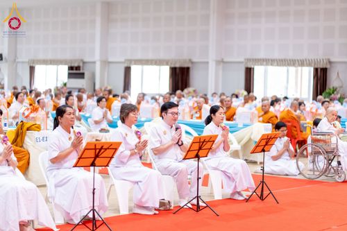 ภาพ No.238898:วันเสาร์ที่ 16 สิงหาคม พ.ศ. 2568 งานบุญประจำปี ครั้งที่ 20 พิธีทักษิณานุปทานแด่บรรพชน ตระกูลผ่องสวัสดิ์และหมู่ญาติที่ล่วงลับไปแล้ว ณ พระมหาเจดีย์ทัตตชีโว ศูนย์อบรมเยาวชนกาญจนบุรี