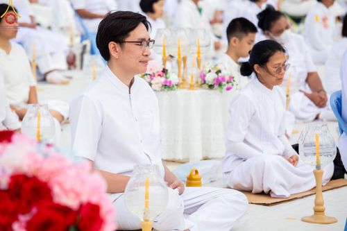 ภาพ No.129421:พิธีประดิษฐานพระบรมสารีริกธาตุ ณ มหารัตนะเจดีย์สิริปทุมสวรรค์ ศูนย์ปฏิบัติธรรมภาคใต้ อ.บางกล่ำ จ.สงขลา วันที่ 10 มีนาคม พ.ศ.2567