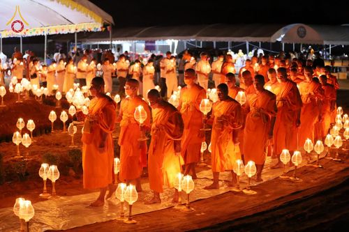 ภาพ No.76269:พิธีกลั่นแผ่นดินสร้างมหาเจดีย์ปัตตานี , พิธีตักบาตรแด่พระภิกษุสงฆ์ 159 รูป ,  พิธีทอดผ้าป่า , พิธีโปรยรัตนชาติ ,  พิธีจุดประทีปถวายเป็นพุทธบูชา ณ ศูนย์อบรมเยาวชนปัตตานี จ.ปัตตานี วันอาทิตย์ที่ 5 กุมภาพันธ์ พ.ศ.2566